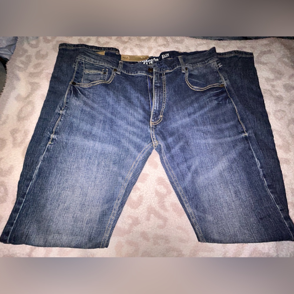 Men’s Retro Wrangler Slim Boot Jeans